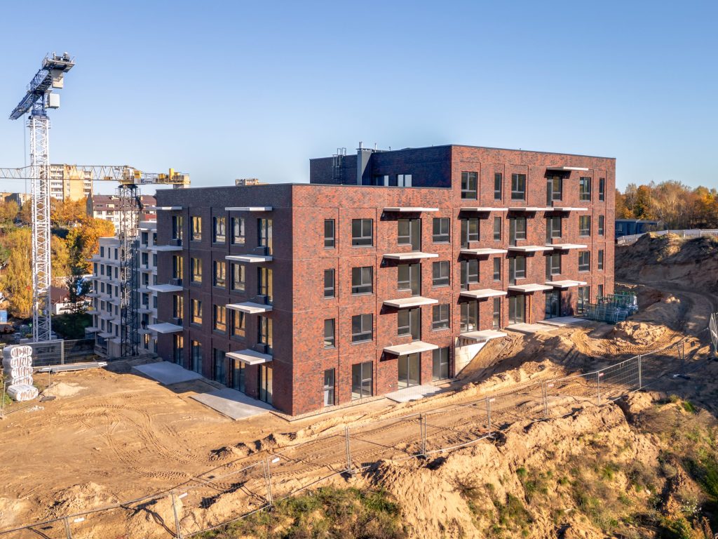 Nauji peizažai (Kaminkelio g. 23) - Multi apartment - construction photos