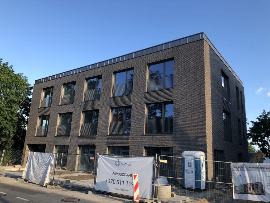 Sėlių 36 (Sėlių g. 36) - Daugiabutis - statybų nuotraukos