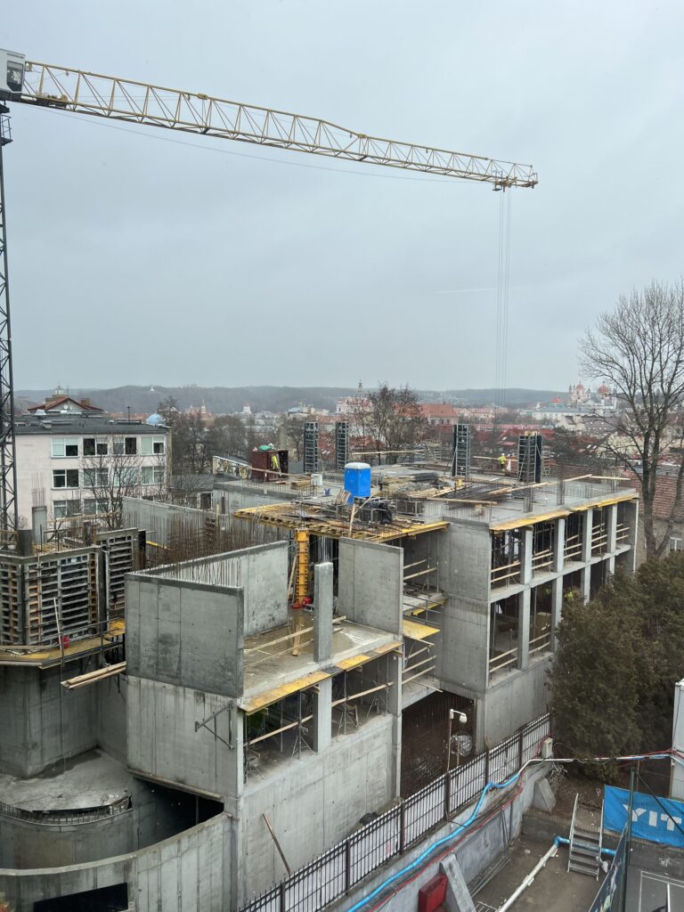 Balstogės universitetas (Aguonų g. 22) - Higher education - construction photos