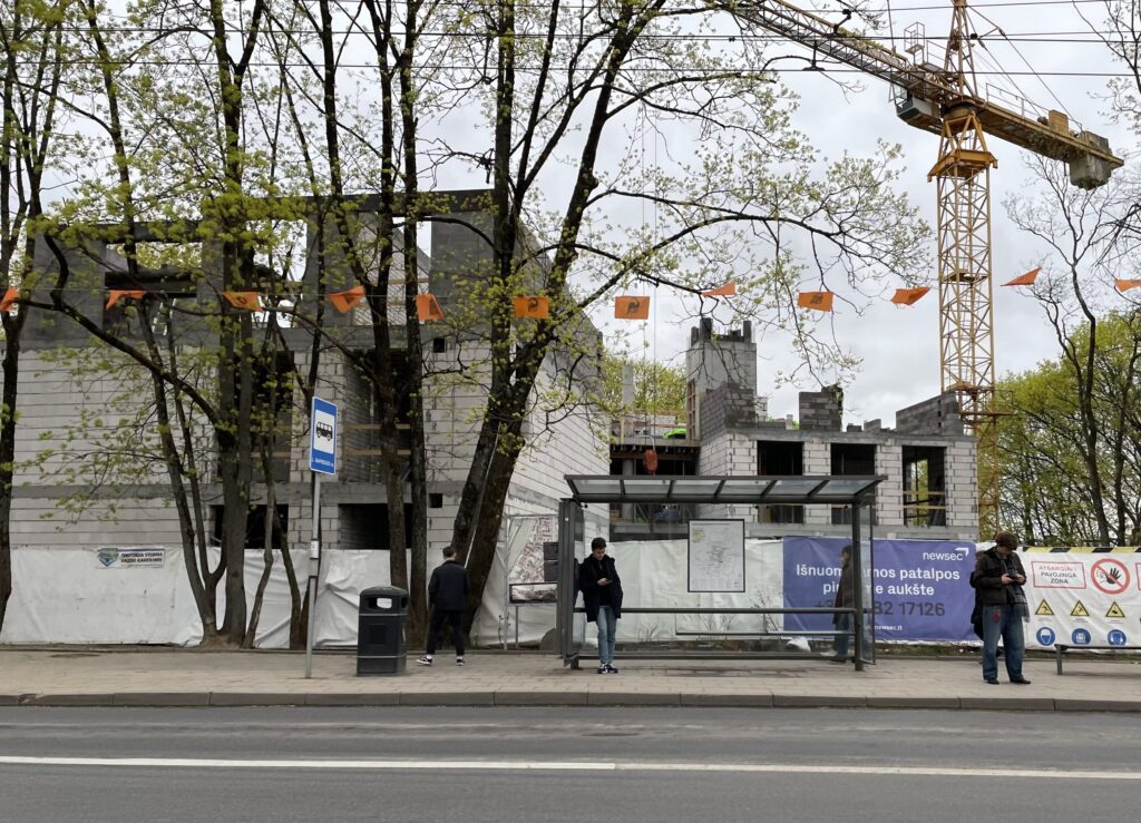 Antakalnio g. 14 (Antakalnio g. 14) - Multi apartment - construction photos