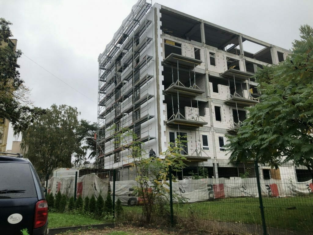 Pušyno terasos (T. Masiulio g. 5A) - Multi apartment - construction photos