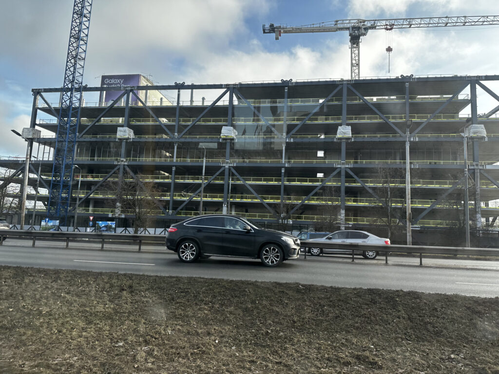 Preses Nama Kvartāls - 1. kārta (Balasta dambis 2) - Biroju centrs - būvdarbu attēli
