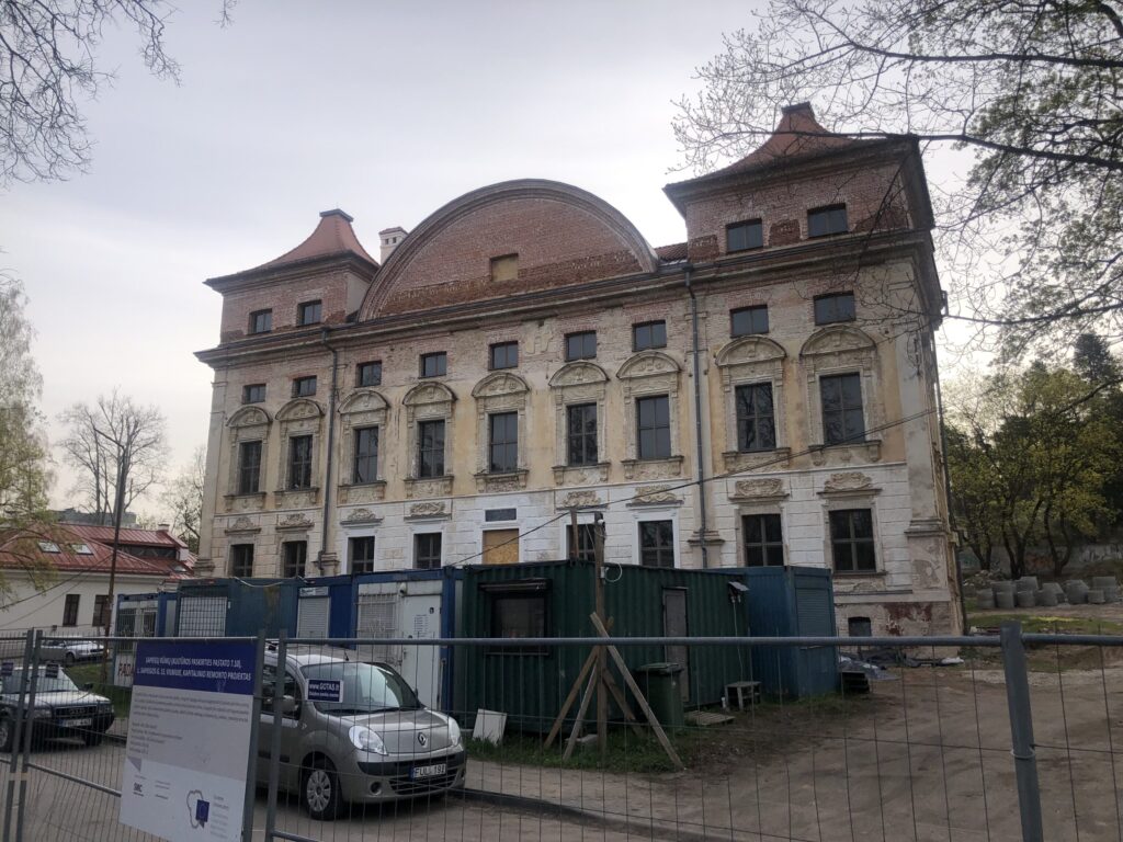 Sapiegų rūmai (L. Sapiegos g. 13) - Cultural center - construction photos