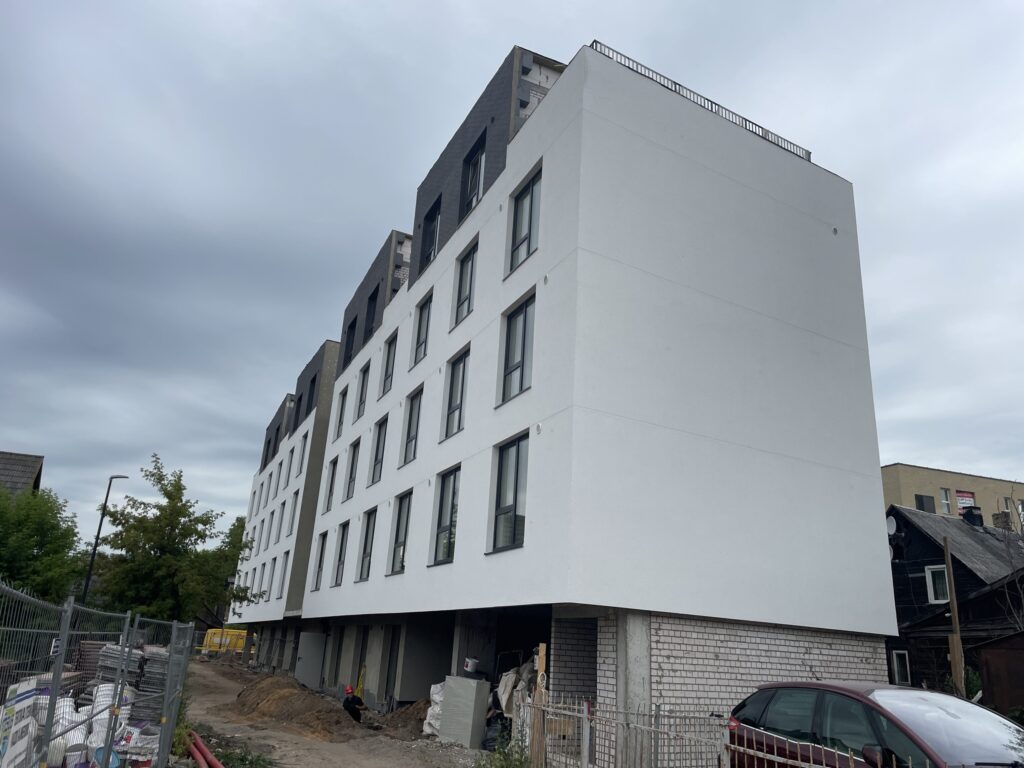 K50E (Kalvarijų g. 50E) - Multi apartment - construction photos