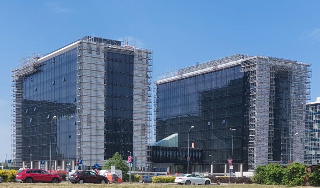 Elemental Business Centre (Skanstes iela 25) - Office center - construction photos