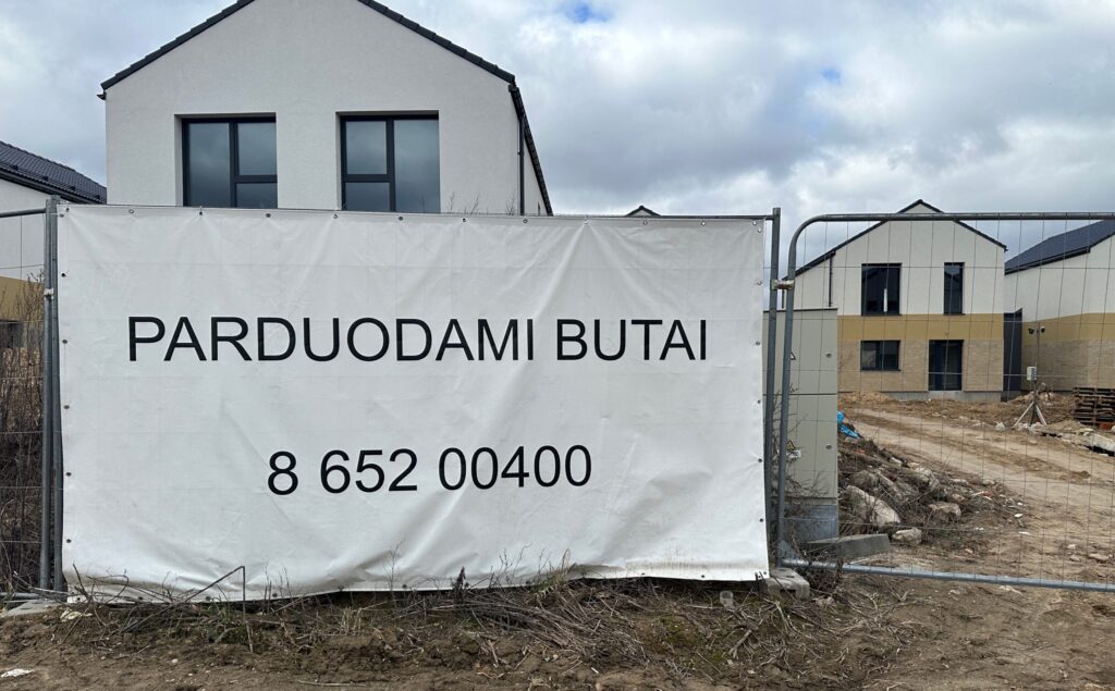 Kalnėnų namai (Keltų g. 10, 12, 18) - Row housing - construction photos