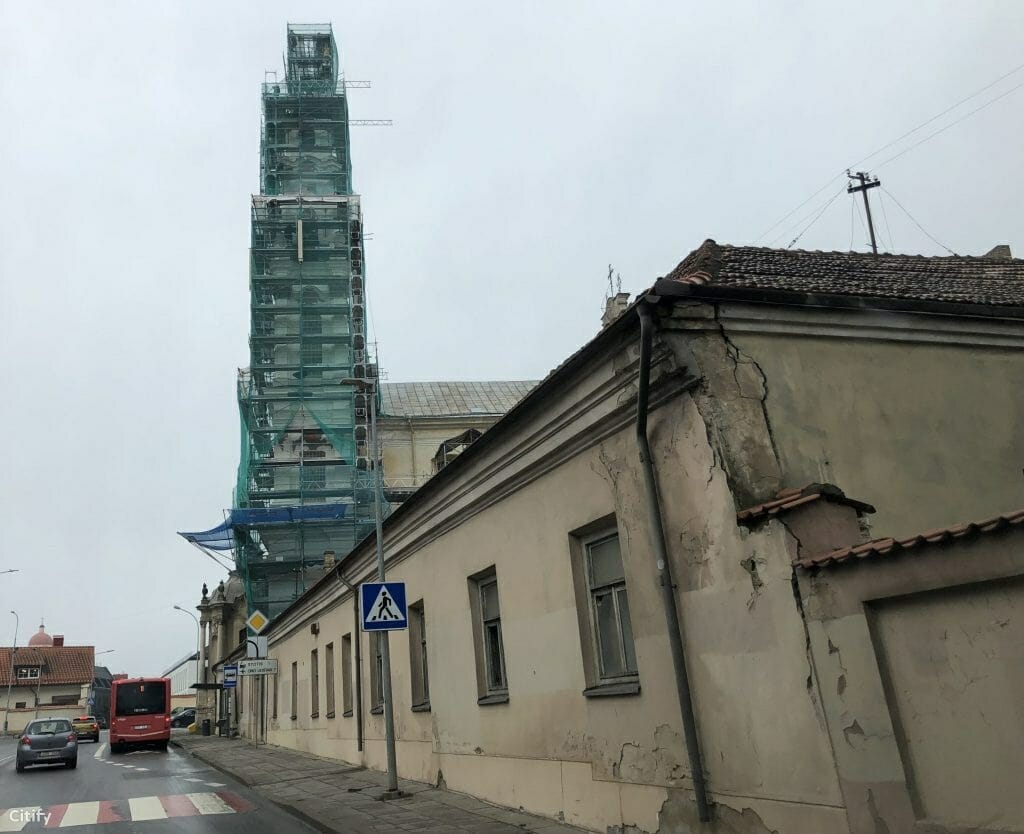 Piligrimų namai Misionierių (Subačiaus g. 26) - Cultural center, Hotel - construction photos