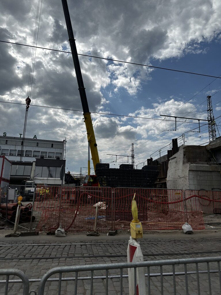 Rail Baltica Rīgas centrālais mezgls posms 2A (Rūsiņa iela 2A) - Railroad - construction photos
