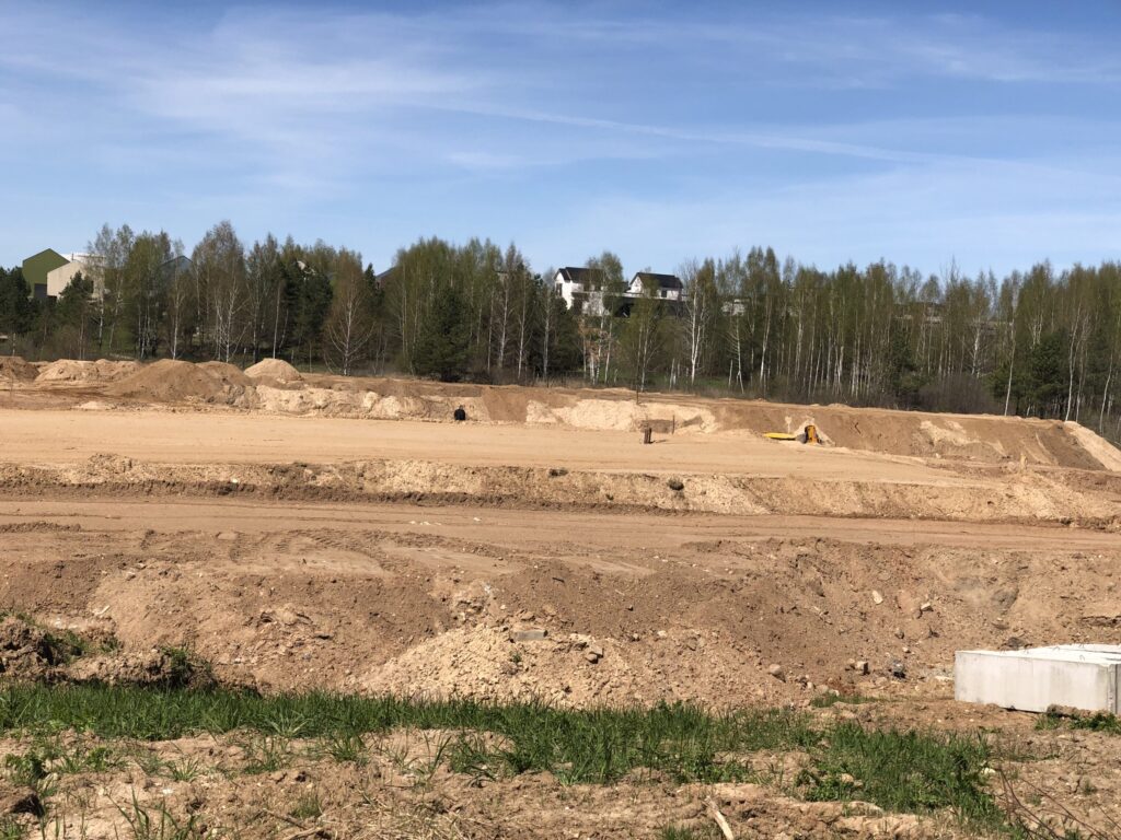 Vyšnios 1 etapas (Karaliaučiaus g. 25, 27) - Multi apartment - construction photos