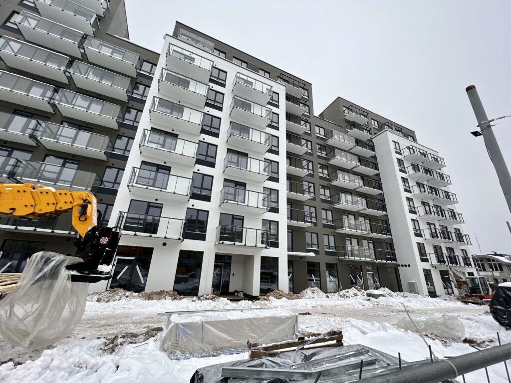 Verkių sodas 3 etapas (Verkių g. 39) - Multi apartment - construction photos