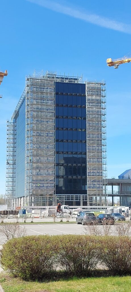 Elemental Business Centre (Skanstes iela 25) - Office center - construction photos