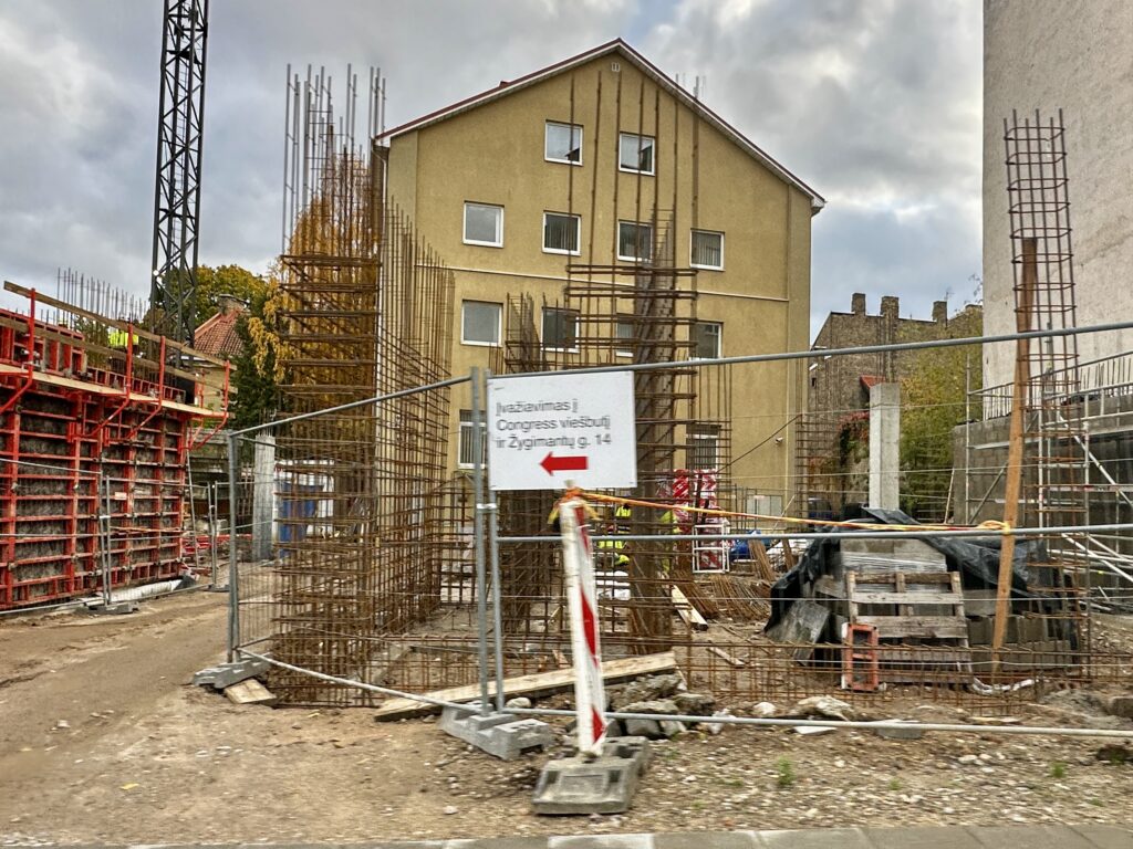 Bellini (Žygimantų g. 13) - Multi apartment - construction photos