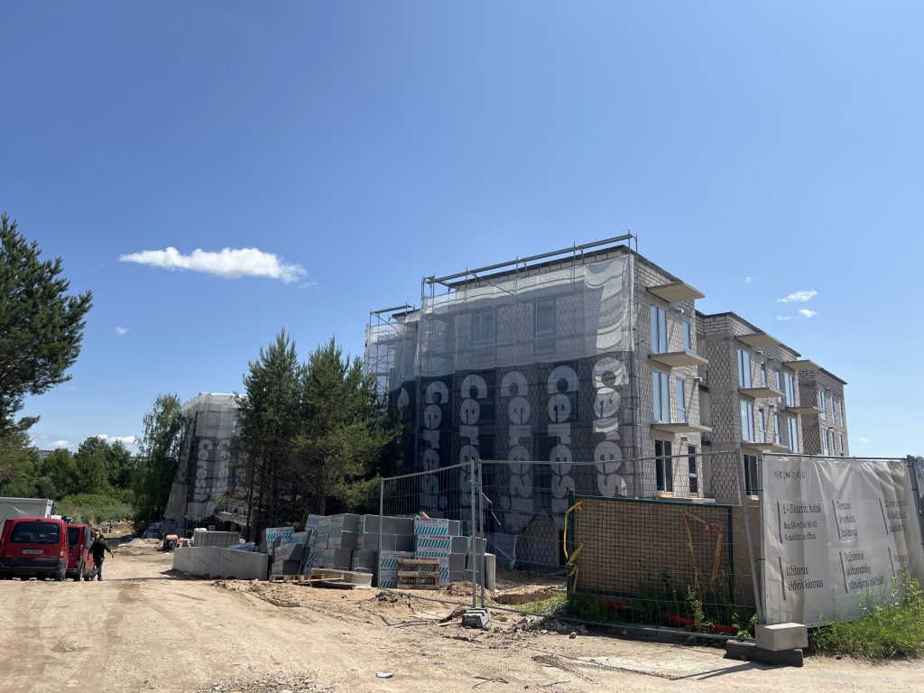 Nendrù (Pilkalnio g. 53) - Multi apartment - construction photos