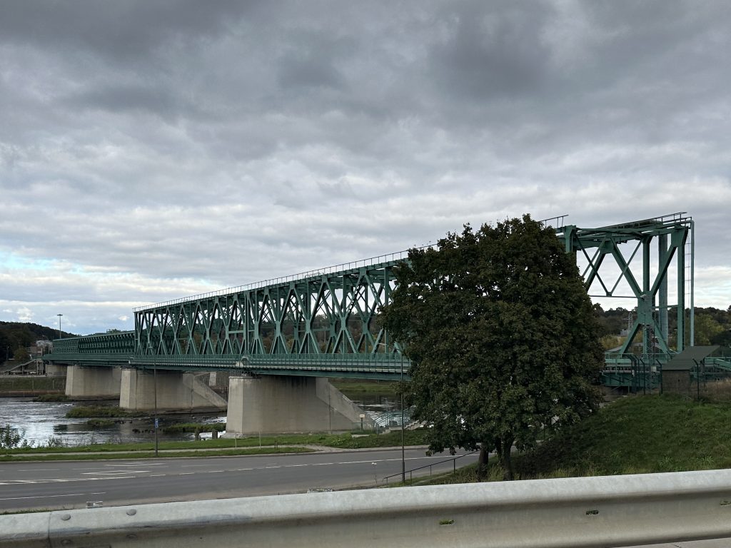 Čiurlionio tiltas (M. K. Čiurlionio tiltas) - Bridge - construction photos