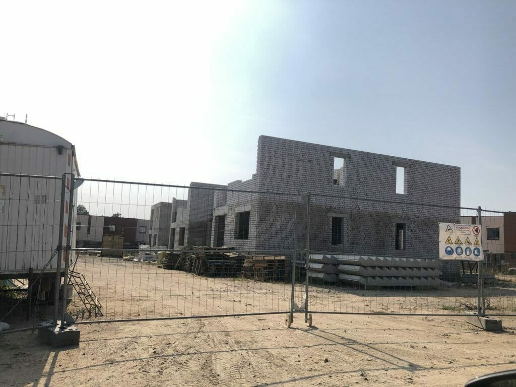 Pilaitės terasos 3-4 etapai (Simono Grunau g. 30, 32, 34, 36, 38, 40) - Rindu mājas - būvdarbu attēli