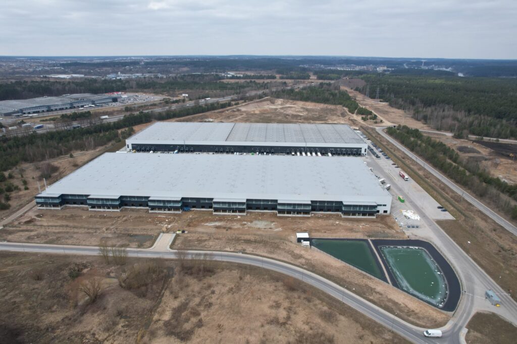 J55 logistikos centras 1 etapas (Jočionių g. 55) - Warehouse / Distribution center - construction photos