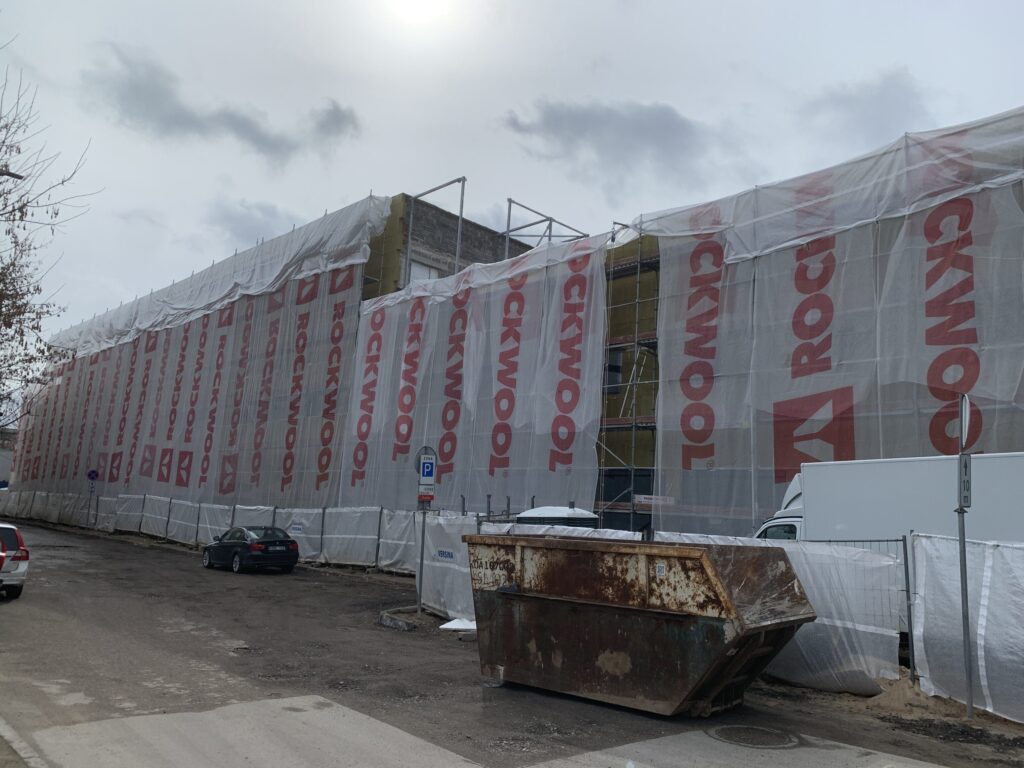 Vilniaus STEAM centras (Konstitucijos pr. 12A) - Primary and secondary education - construction photos