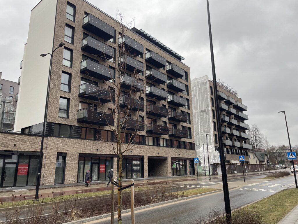 Kernavės aveniu 3 etapas (Kernavės g. 16A) - Multi apartment - construction photos