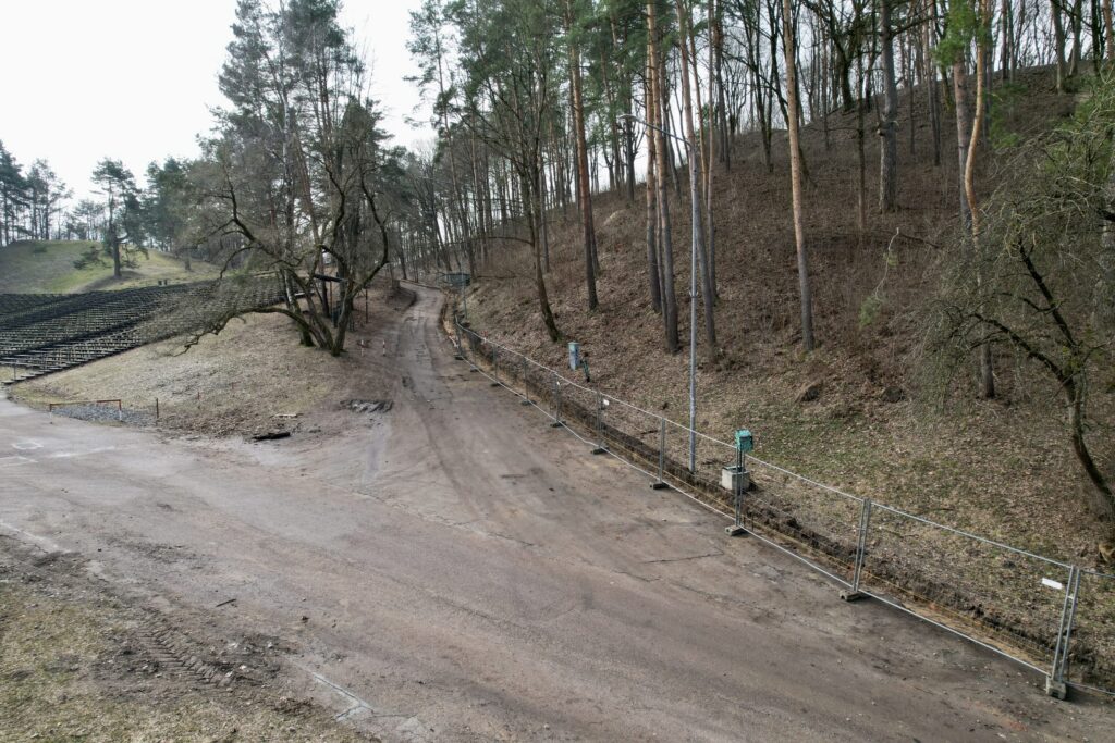 Kalnų parkas (Arsenalo g. 5) - Park - construction photos