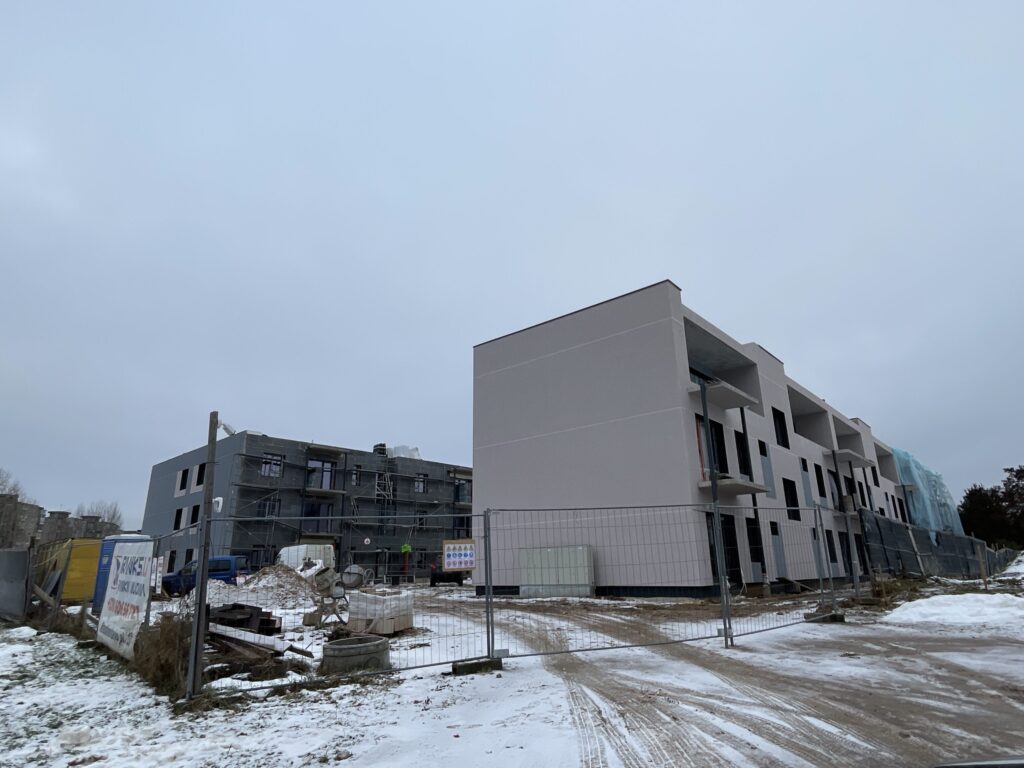 Šilainių namai (Naujakurių g. 116) - Multi apartment - construction photos