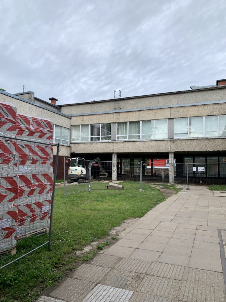 Lidoņu iela 27 k-2 (Lidoņu iela 27 k-2) - Cultural center - construction photos