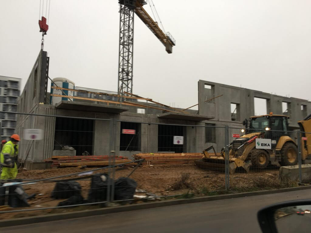 Karaliaučiaus kvartalas (Karaliaučiaus g. 7B) - Multi apartment - construction photos