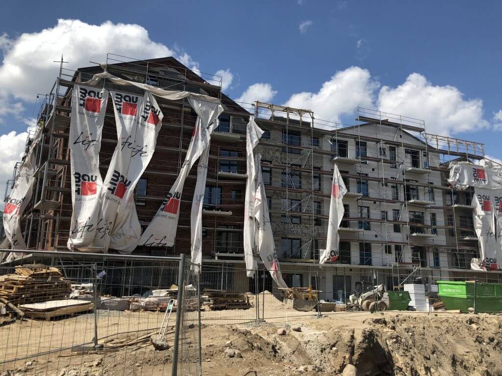 PAUPYS 3 etapas (Aukštaičių g. 12) - Multi apartment - construction photos