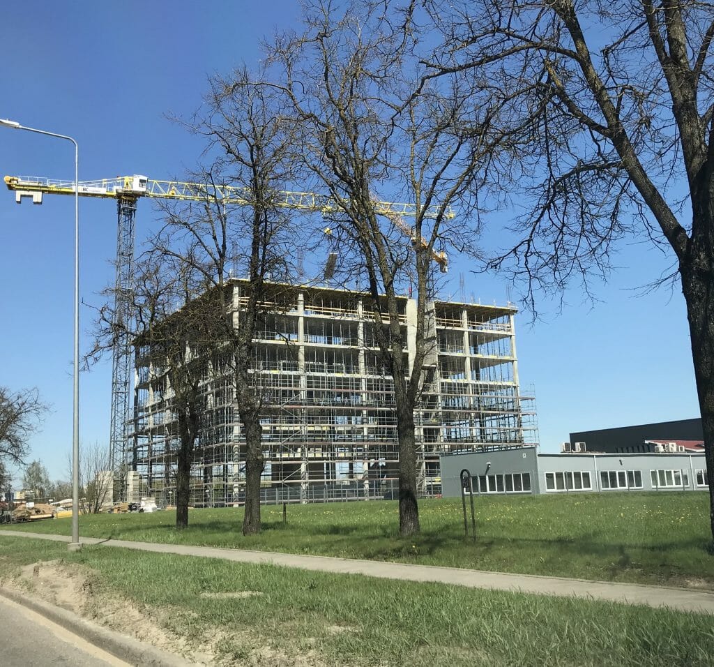 Aerocity Dariaus ir Girėno g. 34F (Dariaus ir Girėno g. 34F) - Office center - construction photos