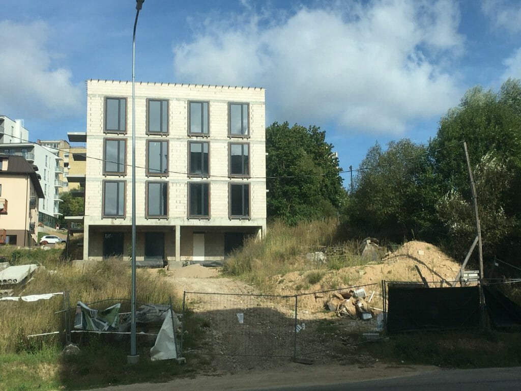 Kaminkelio namai (Kaminkelio g. 24) - Multi apartment - construction photos