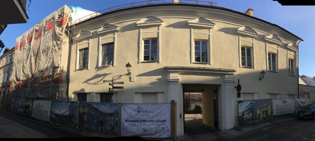 Romerio namas (Bokšto g. 10) - Multi apartment - construction photos