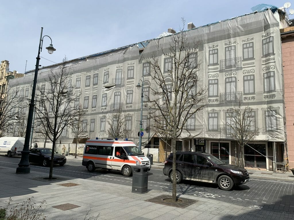 Gedimino 37 (Gedimino pr. 37) - Multi apartment - construction photos