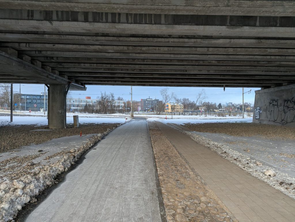 Velosipēdu ceļš Rīga - Ķekava (Mūkusalas iela, Ziepniekkalna iela) - Jalgrattatee - ehituse fotod