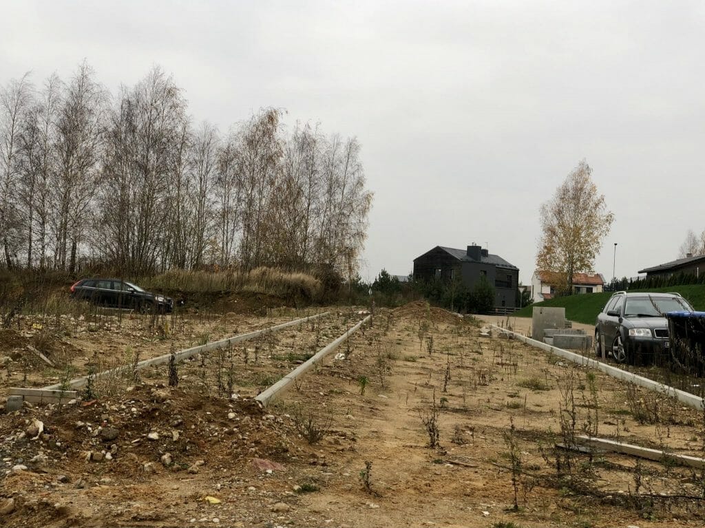 J. Bretkūno ir Piliavos g. atkarpos (J. Bretkūno g.) - Velosipēdu ceļš, Iela - būvdarbu attēli