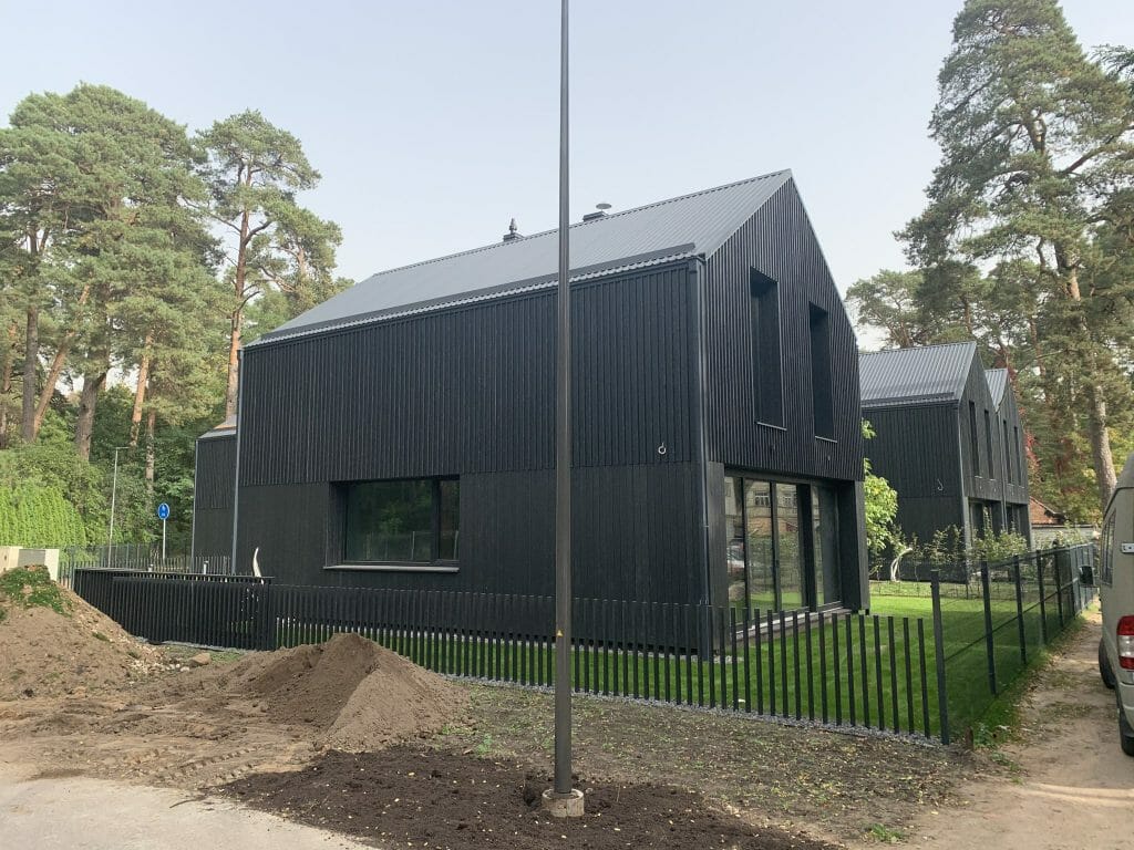 9 broliai (Gintaro g. 8A) - Private house community - construction photos