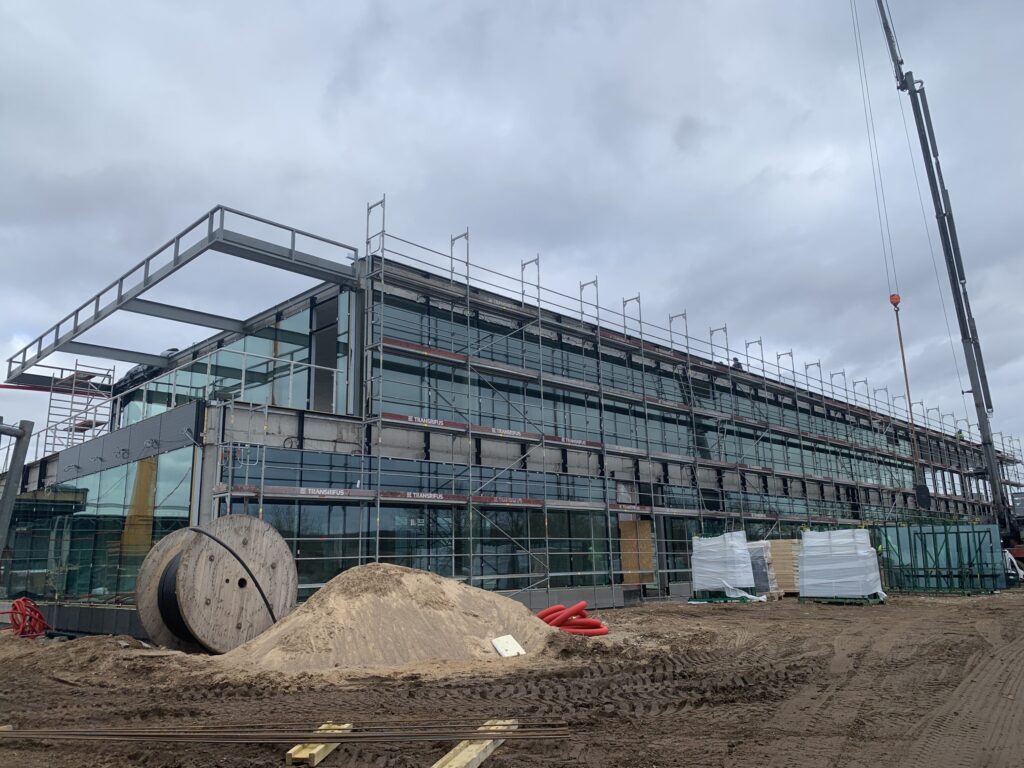 Raudondvario pl. 131C (Raudondvario pl. 131C) - Office center - construction photos