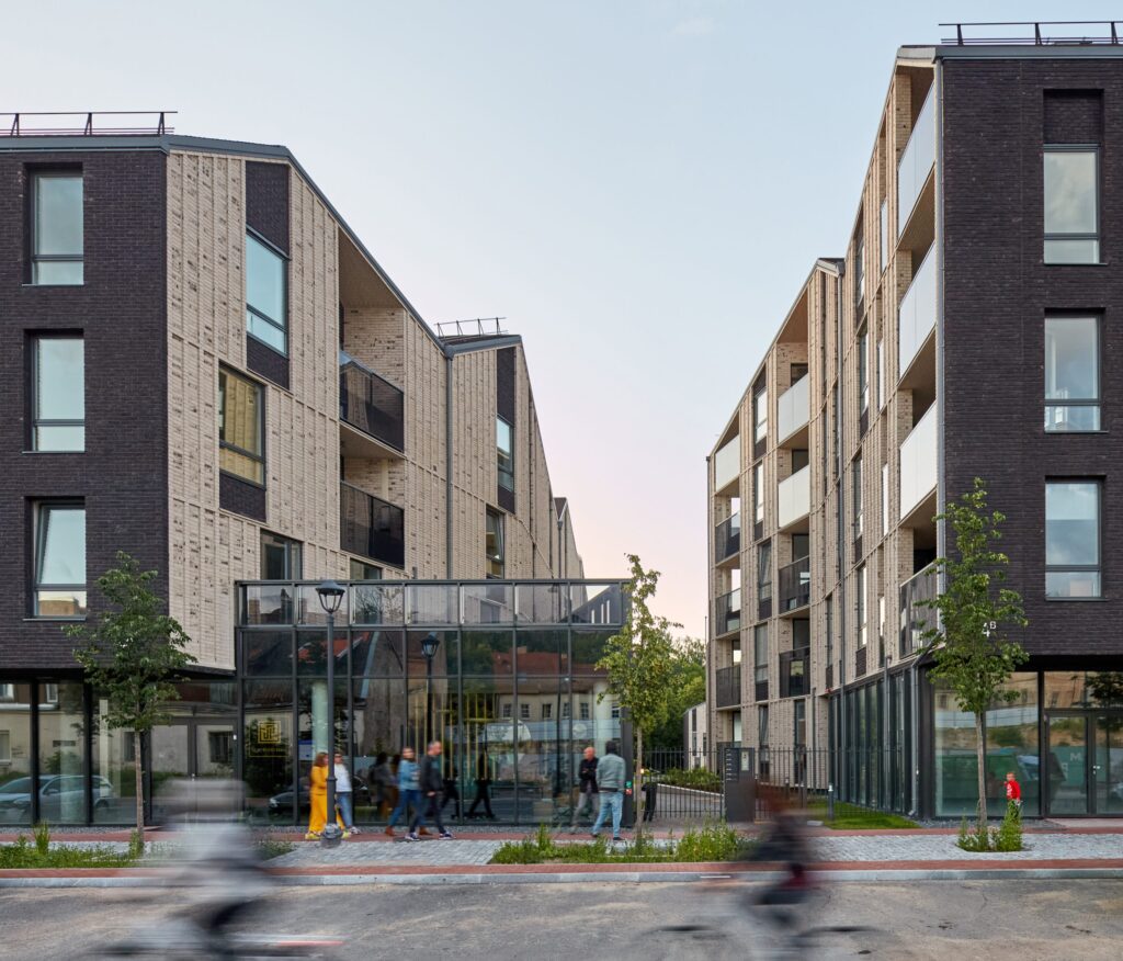 PAUPYS 1 etapas (Aukštaičių g. 4, 8) - Daugiabutis - statybų nuotraukos