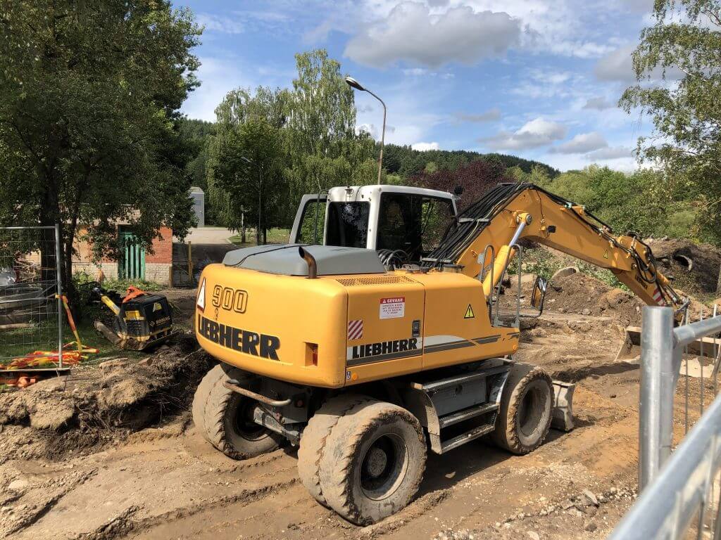 Neries senvagės slėnis (Linkmenų g.) - Bike path, Park - construction photos