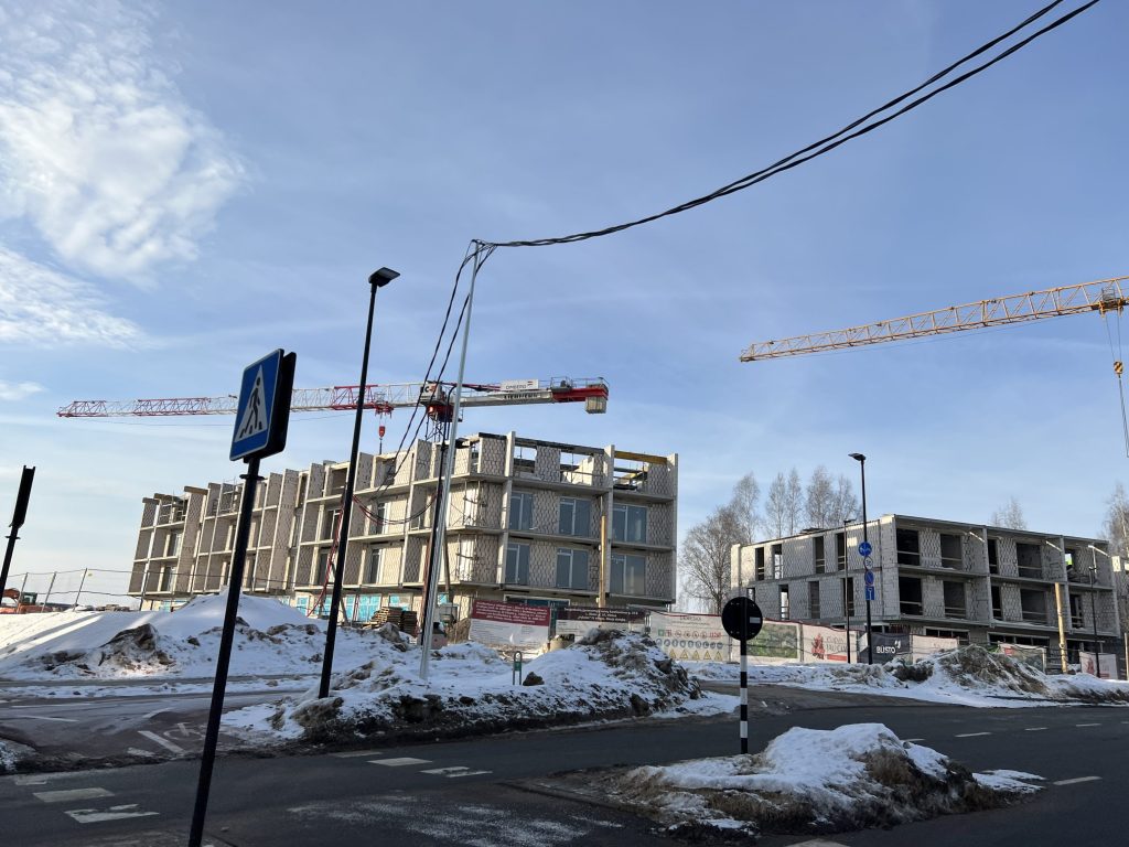 Vyšnios 4 etapas (Karaliaučiaus g. 23, L. Rėzos al. 16) - Korterelamu - ehituse fotod