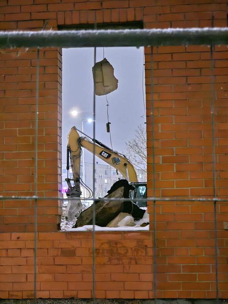 PC PIKAS (Ukmergės g. 221) - Shopping center - construction photos