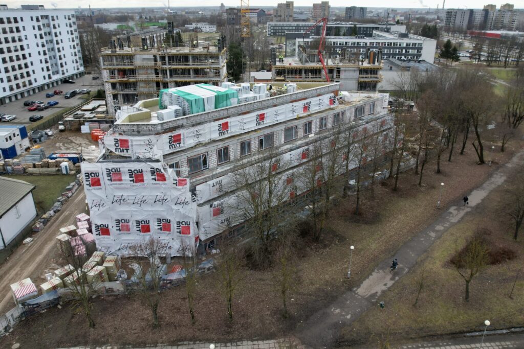 Krėvės 80 3 etapas (V. Krėvės pr. 80E) - Korterelamu - ehituse fotod