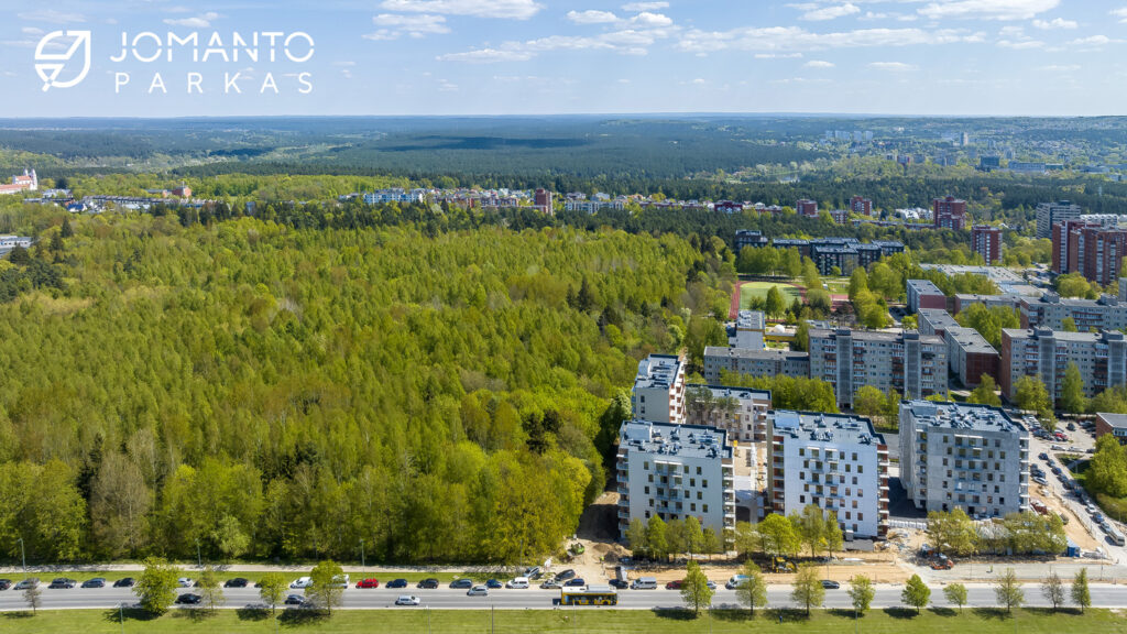 Jomanto parkas 1-2 etapai (Baltupio g. 61A) - Multi apartment - construction photos