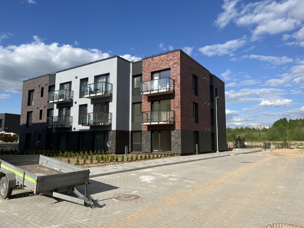 PaJustis 3 etapas (daugiabučiai) (Mozūriškių g. 190) - Multi apartment - construction photos