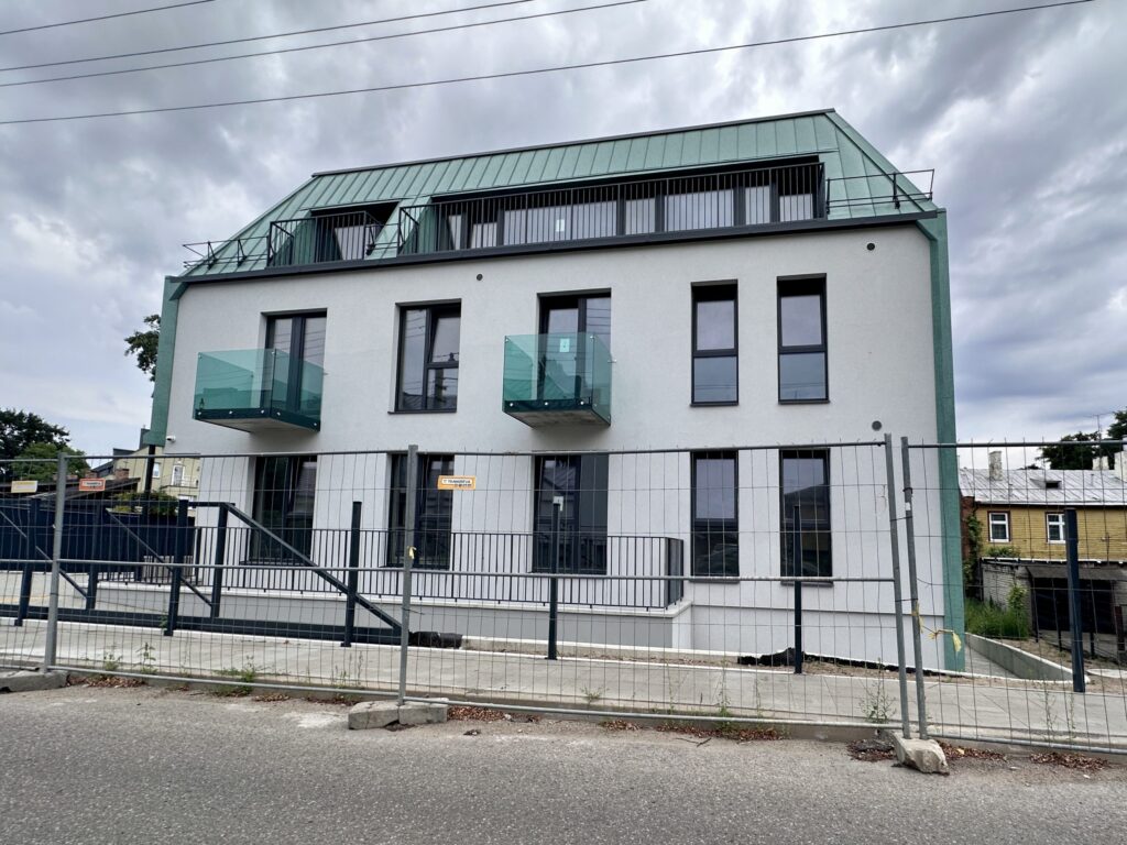 Sodų vilos (Sodų g. 48) - Multi apartment - construction photos