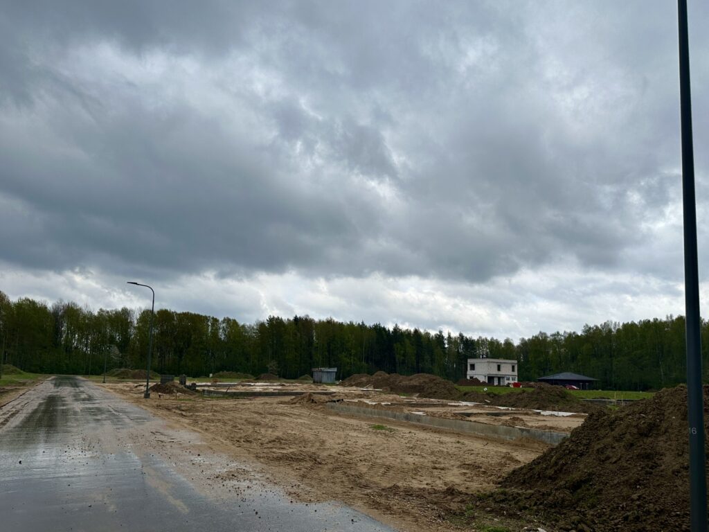 Kunigiškių perlas (Putpelių g., Fazanų g., Alksnyno g.) - Land plots - construction photos