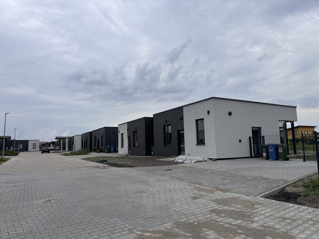 Žuvinto namai (Žuvinto g. ) - Row housing - construction photos