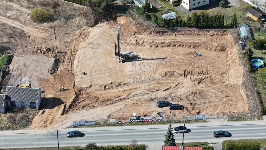 Maxima Sūduvių 4 (Sūduvių g. 4) - Prekybos centras - statybų nuotraukos