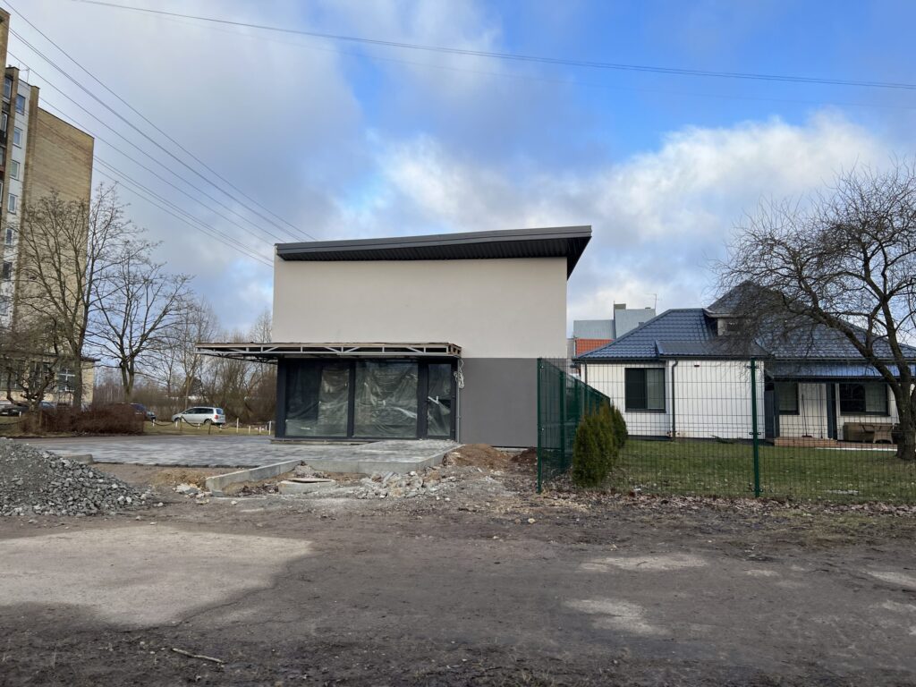 Stoties g. 2 (Stoties g. 2) - Pārtikas veikals - būvdarbu attēli