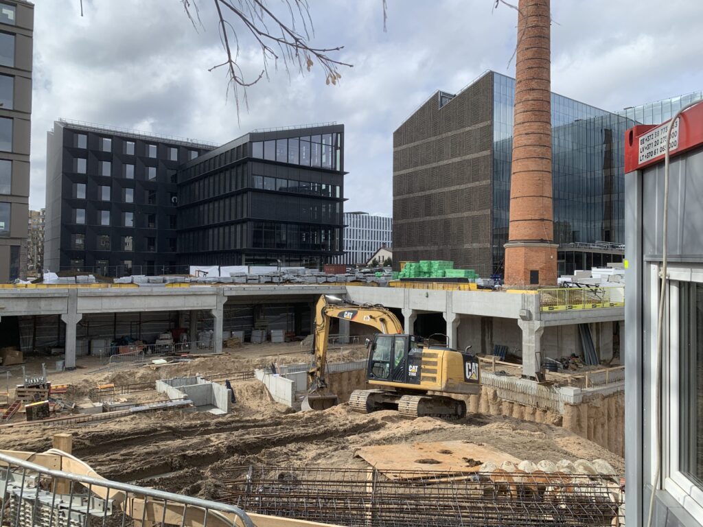 Cyber City 2 etapas (4 korpusas) (Švitrigailos g. 34A) - Office center - construction photos