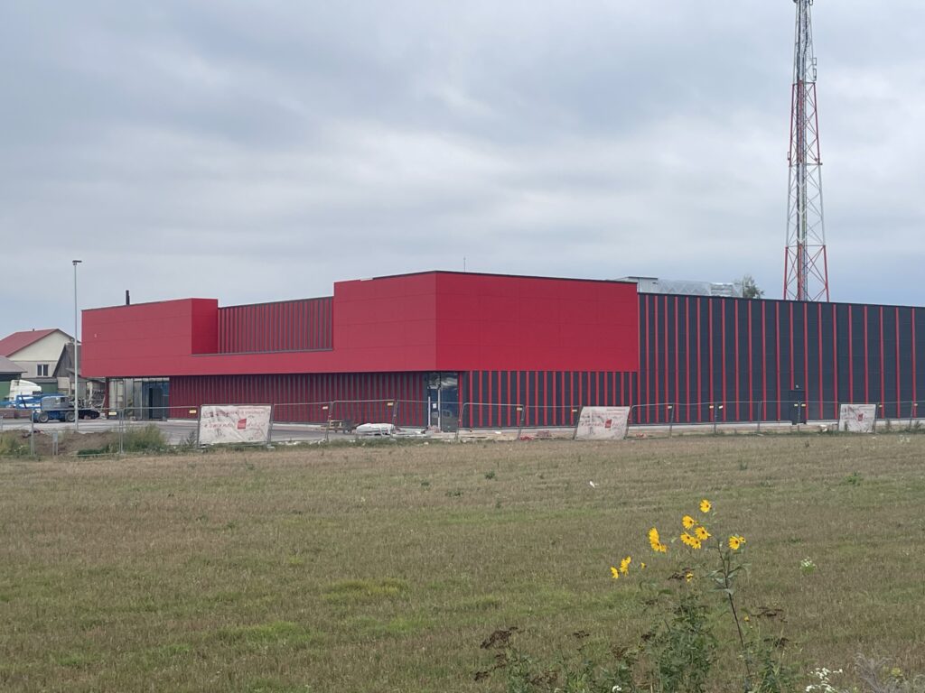 Rimi Nesvyžiaus g. 20 (Nesvyžiaus g. 20) - Food store - construction photos