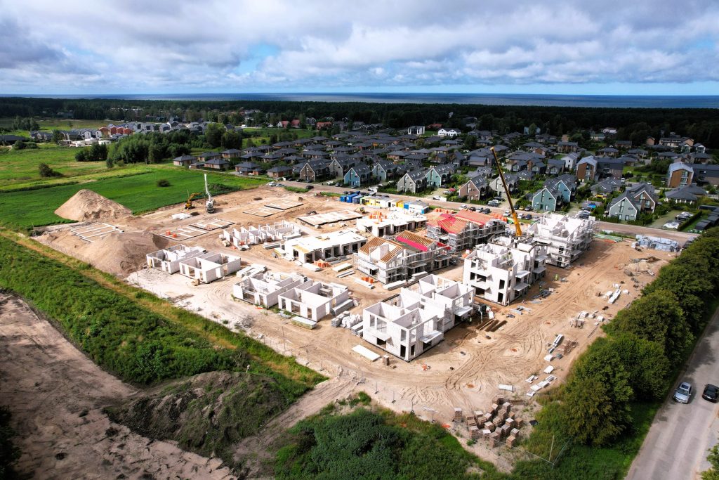 Ritmai 3 etapas | namai F, G, N, O, P (Vaivorykštės g. 4) - Daugiabutis - statybų nuotraukos